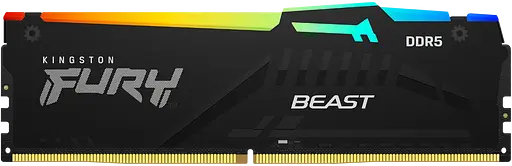 Оперативна пам'ять Kingston Fury 16GB DDR5 6800MHz Beast RGB EXPO (ex.HyperX) (KF568C34BBEA-16)