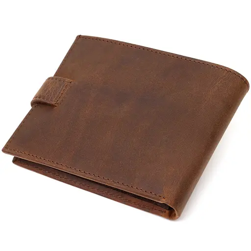 Урожай чоловічий гаманець з натуральної шкіри Tony Bellucci 12х9.5х1 см acs0029618 - фото 2
