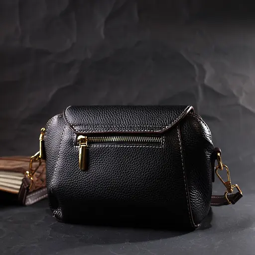 Женская сумка Vintage из натуральной кожи 18х15х6.5 см sum0029049 - фото 10