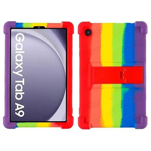 Чохол SoftGel Kids дитячий Samsung Galaxy Tab A9 SM X110 X115 Веселковий