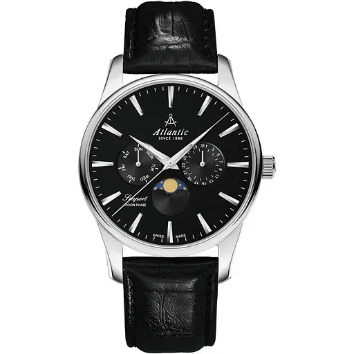 Часы Atlantic Seaport Moon Phase 56550.41.61
