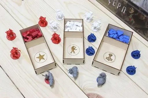 Органайзер Tower Rex Коса. Легендарна коробка Scythe Legendary Box Organizer (2323) - фото 6