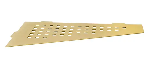 Кутова полиця для ванни Rea SF05 30 brushed gold REA-06015, Золотий - фото 4