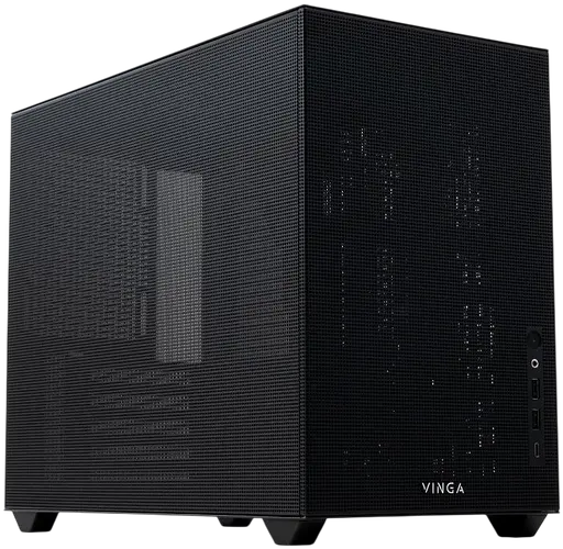 Корпус Vinga Elegant Black - фото 1