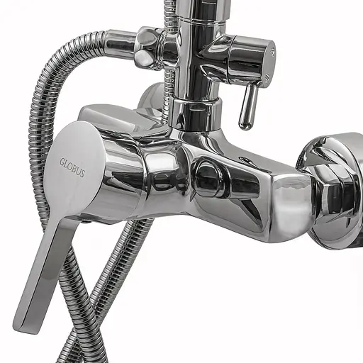 Душова система Globus Lux DS-007A, Хром - фото 4