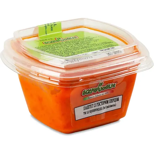 Паштет Le Squisivoglie із гострого перцю 120 г