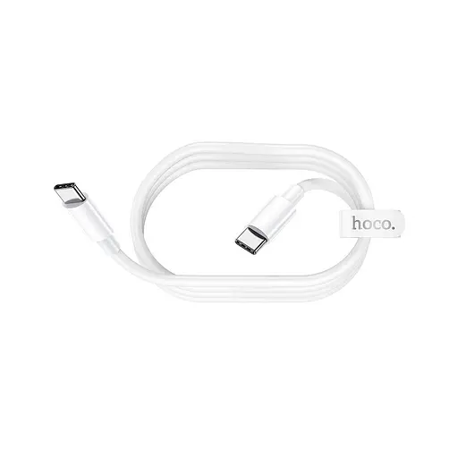 Кабель Hoco X51 Type-C to Type-C 100 W 1 метр білий