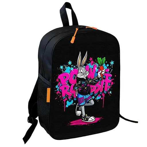 Рюкзак школьный детский Багз Банни 36х27 см подростковый для мальчика, девочки (4014)