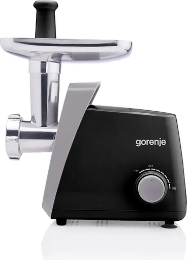 Gorenje М'ясорубка, 1600Вт, 2,2кг/хв, 2 решітки, пластик+метал, чорний - фото 10
