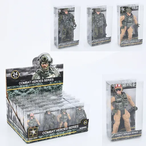 Фігурка Солдат для гри, 10 см, 2100 (В асортименті) - фото 2