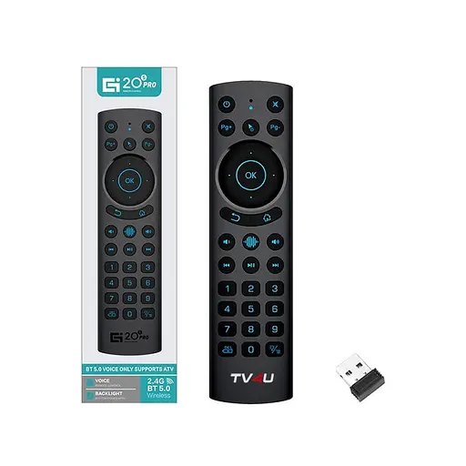 Гіроскопічна аеромиша пульт TV4U G20BTS Plus (G20s PRO Plus) Fly Air mouse з голосовим управлінням - фото 2