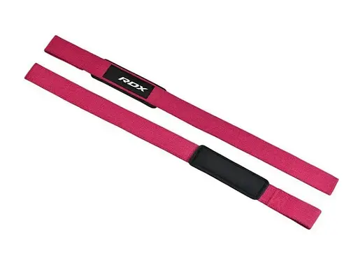 Лямки для тяги RDX W1 Gym Single Strap Pink Plus (WAN-W1P+) - фото 3