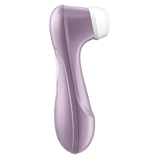 Вакуумний кліторальний стимулятор з вібрацією Satisfyer Pro 2 фіолетовий - фото 2