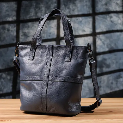 Женская сумка Vintage из натуральной кожи 22.5х25х12 см sum0027618 - фото 9