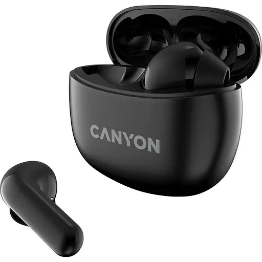 Навушники Canyon TWS TWS-5 Black (CNS-TWS5B) - фото 1