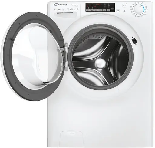 Стирально-сушильная машина Candy фронтальная 6(4) кг 1400 A 45.4 см дисплей инвертор белый - фото 4