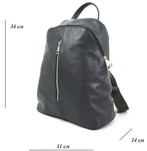 Жіночий шкіряний рюкзак Wallaby 31х34х14 см sum0015649 - фото 7