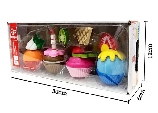 Іграшкові продукти Тістечка Hape E3157 Набір іграшок - Десерти - фото 7