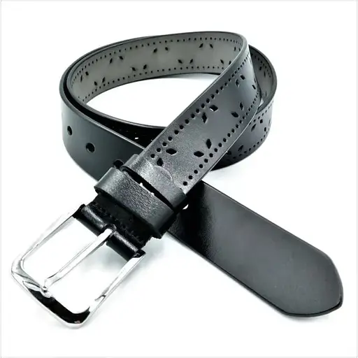 Ремінь шкіряний Le-Mon жіночий 110-115х3,3 см acs0023770 - фото 1