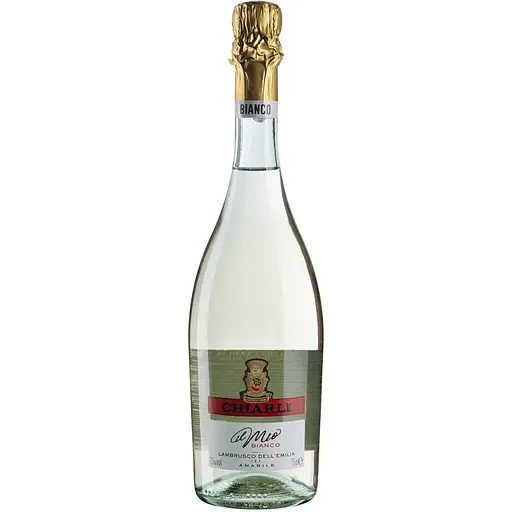 Вино напівігристе Chiarli Lambrusco dell 'Emilia Bianco біле напівсолодке 7.5% 0.75 л (77)