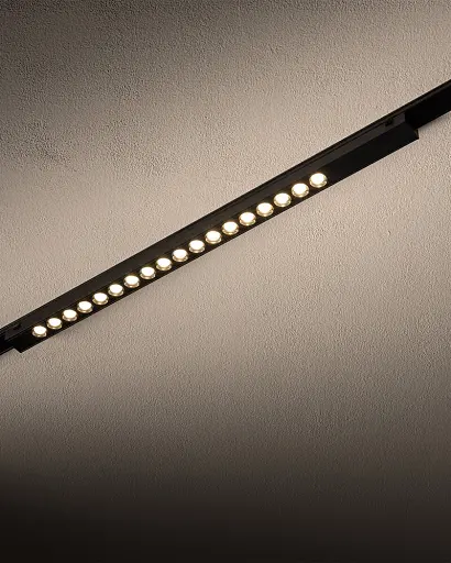 Магнитный трековый светильник Nowodvorski 11306 UT-LVM Focus LED 1x18W 3000K 1500Lm IP20 черный - фото 2