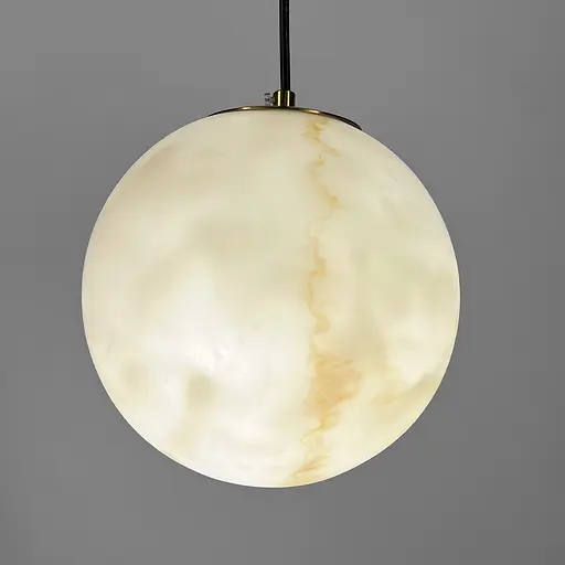 Підвісний світильник-куля з імітацією мармуру Ø 20 см Line F SGJ27-200 - фото 4