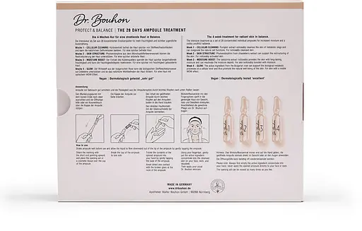 Уход для лица Dr.Bouhon Protect & Balance 28 дней Ampoule Treatment 28-дневный в ампулах 28 x 2 мл - фото 3