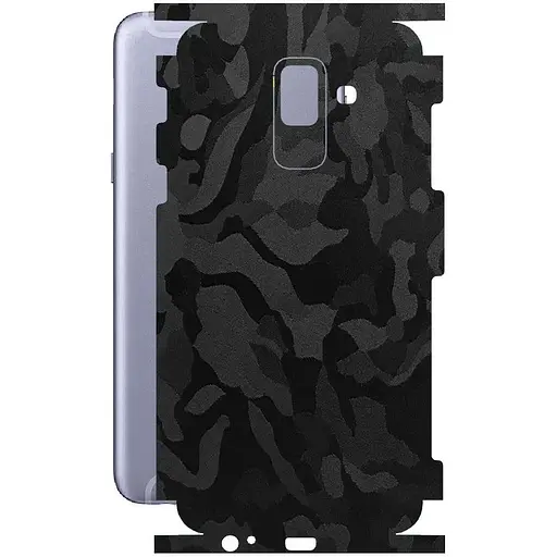 Защитная пленка StatusSKIN для Samsung Galaxy A6 Plus A605 Корпус Винил Камуфляж черный - фото 1
