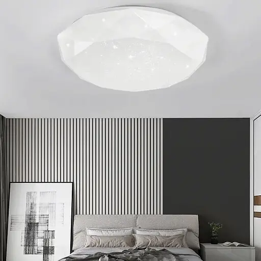 Неймовірний світлодіодний стельовий світильник Line.F Діаметр 50см - фото 5