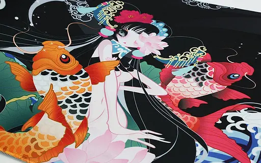 Ігрова поверхня Varmilo Daisy Desk Mat XL (900х400х3мм) Black (ZDB010-01) - фото 2