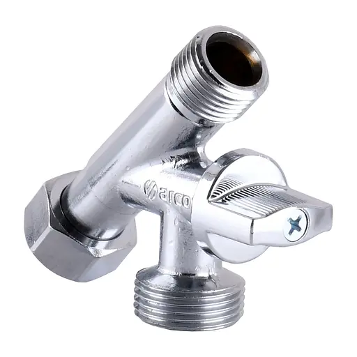 Кран кульовий з притискною гайкою Arco Conecta 1/2″х1/2″х3/4″ 280020 000019852 - фото 1