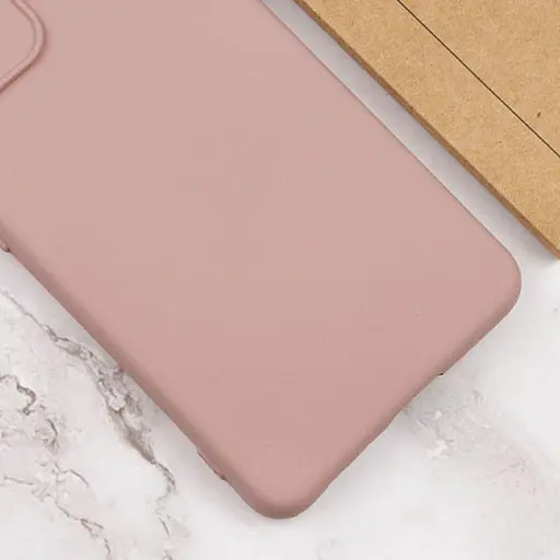 Чохол Getman TPU Liquid Silk Full Camera для Xiaomi Redmi 12C Рожевий/Pink Sand - фото 3