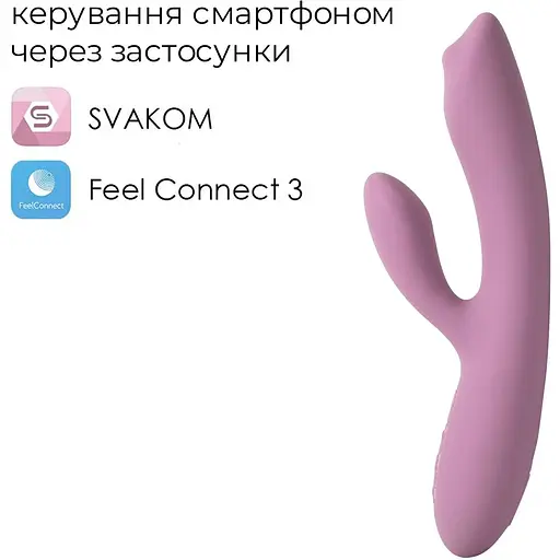 Вібратор-кролик із перлинною стимуляцією точки G Svakom Trysta Neo Violet - фото 2
