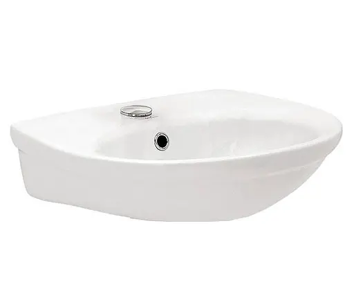 Умивальник меблевий Cersanit Eko 55 см з отвором Білий K07-028 30412 - фото 1