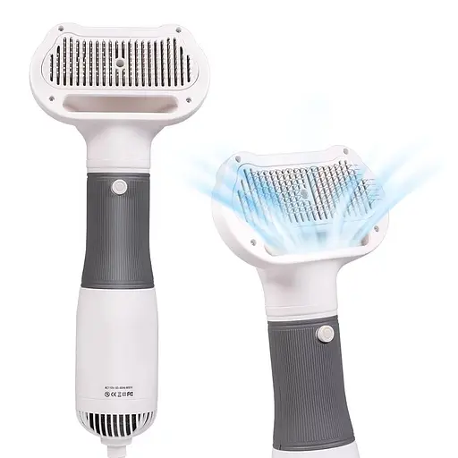 Фен для домашніх тварин з гребінцем Vailge PBMB-E білий