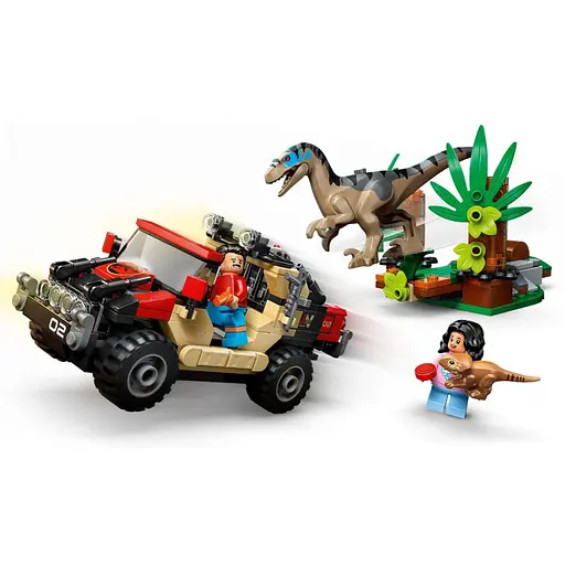 Конструктор LEGO Jurassic World Втеча по бездоріжжю від раптора 285 деталей (76972) - фото 5