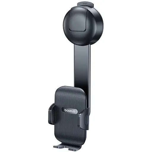 Автодержатель для телефона Baseus PrimeTrip C03 Air Clamping Car Mount Suction Cup Version Cosmic черный - фото 1