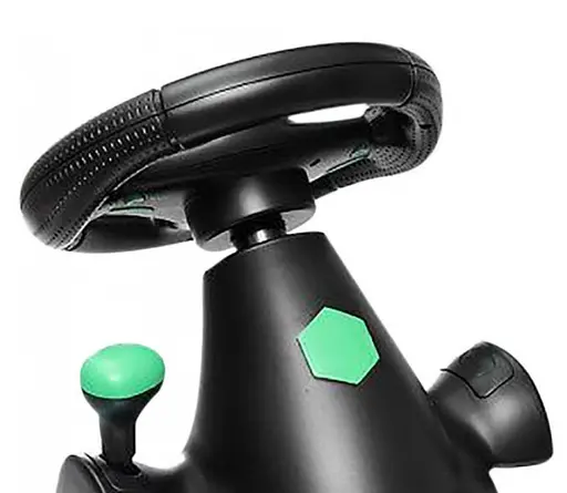 Гоночне кермо Vibration Steering Wheel PS2 PS3 pc USB мультимедійне 3 в 1 - фото 2