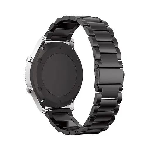 Комплект Tamister для годинника Xiaomi Mi Watch Color 2 чорний (чохол + ремінець Rolex design 22 мм) - фото 9