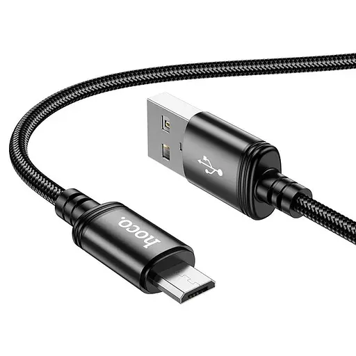 Кабель 3 метра усиленный Hoco x91 Micro USB Radiance charging data cable 3 м - фото 1