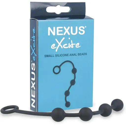 Анальні кульки Nexus Excite Small Anal Beads силікон 2 см - фото 3