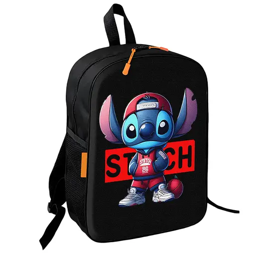 Рюкзак школьный детский с принтом Стич 36х27 см подростковый для мальчика, девочки (4066)