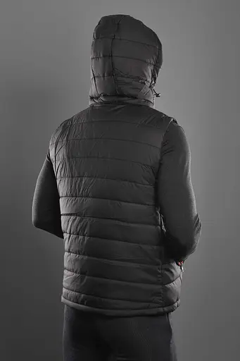 Жилет 2E Tactical з підігрівом Heat Power Plus Black з капюшоном M - фото 7