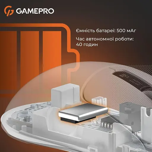 Миша GamePro Genesis Ranker (GM012W) - фото 8