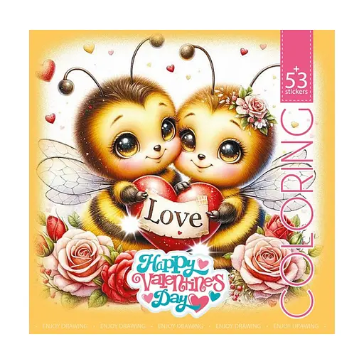 Раскраска, 24166, 8 листов, 200x200 мм