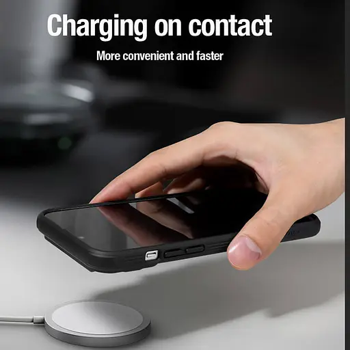 Карбонова накладка Nillkin CamShield Pro Magnetic для Apple iPhone 15 Pro Max 6.7 Black - фото 7