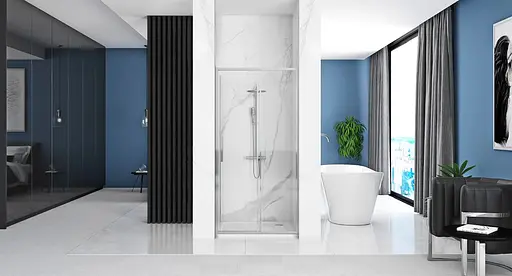 Душевые двери Rea Rapid Slide 110 хром REA-K5601 - фото 3