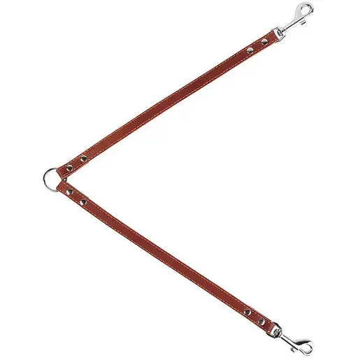 Повідець-спарка Collar (ширина 10 мм, довжина 40 см) коричневий