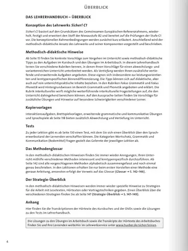 Sicher! C1 Paket Lehrerhandbuch C1.1 + C1.2 - фото 4
