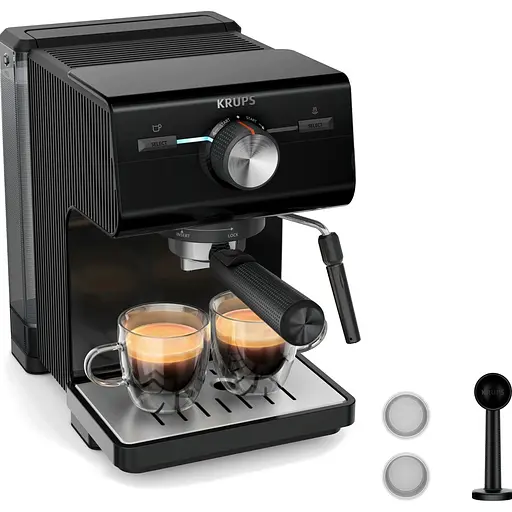 Рожковая кофемашина эспрессо Krups Authentic C50 XP381810 - фото 3